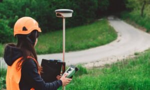 Licensed surveyor property boundary - ALTA SURVEY Ohio Licensed surveyor using GPS equipment to measure a property boundary